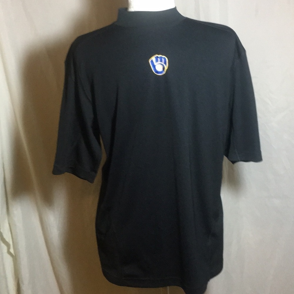 🆑 Antigua Milwaukee Brewers Golf Shirt
